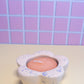 Peach and Lilac Terrazzo Daisy Tealight Candle Holder