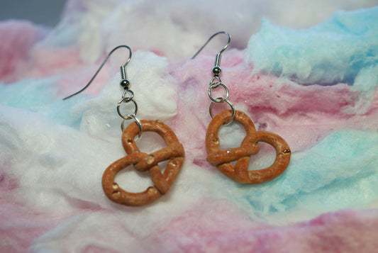 Pretzel Handmade Earrings