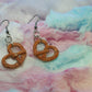 Pretzel Handmade Earrings