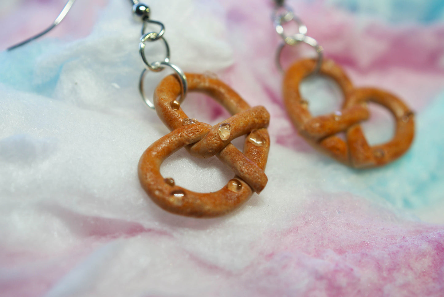 Pretzel Handmade Earrings