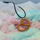 Pretzel Handmade Necklace