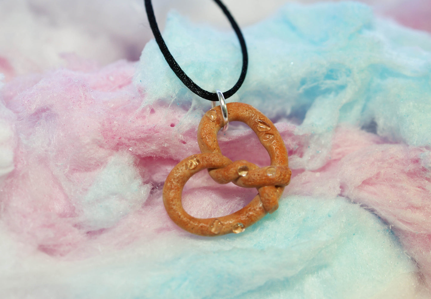 Pretzel Handmade Necklace